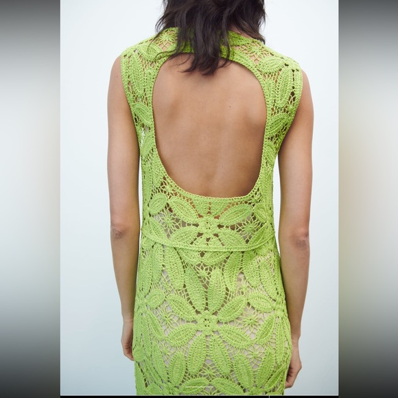 ZARA KNIT DRESS - Picture 3 of 9